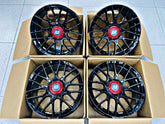 17” AS-RSE  CONCAVE 5/100 GLOSS BLACK WHEELS